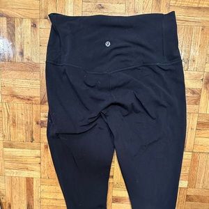 lululemon align crop leggings - size 10 - well loved condition